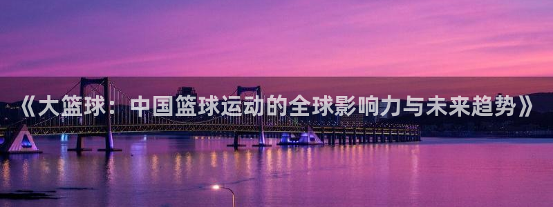 《大篮球：中国篮球运动的全球影响力与未来趋势》